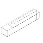 L4400 x D800 x H1250