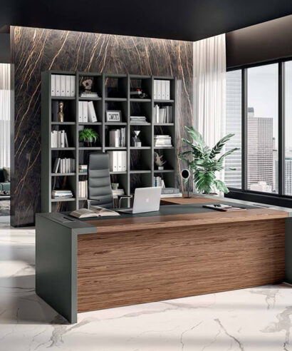 Easton – Wood Veneer Executive Desk with Optional Return and Leather Insert 01 Img