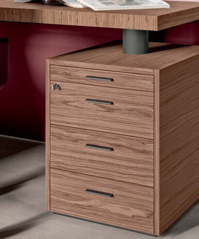 Easton – Wood Veneer Executive Desk with Optional Return and Leather Insert 05 Img