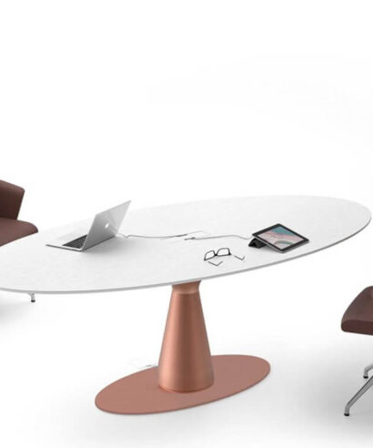Myra 1 - Round and Oval Shaped Meeting Table