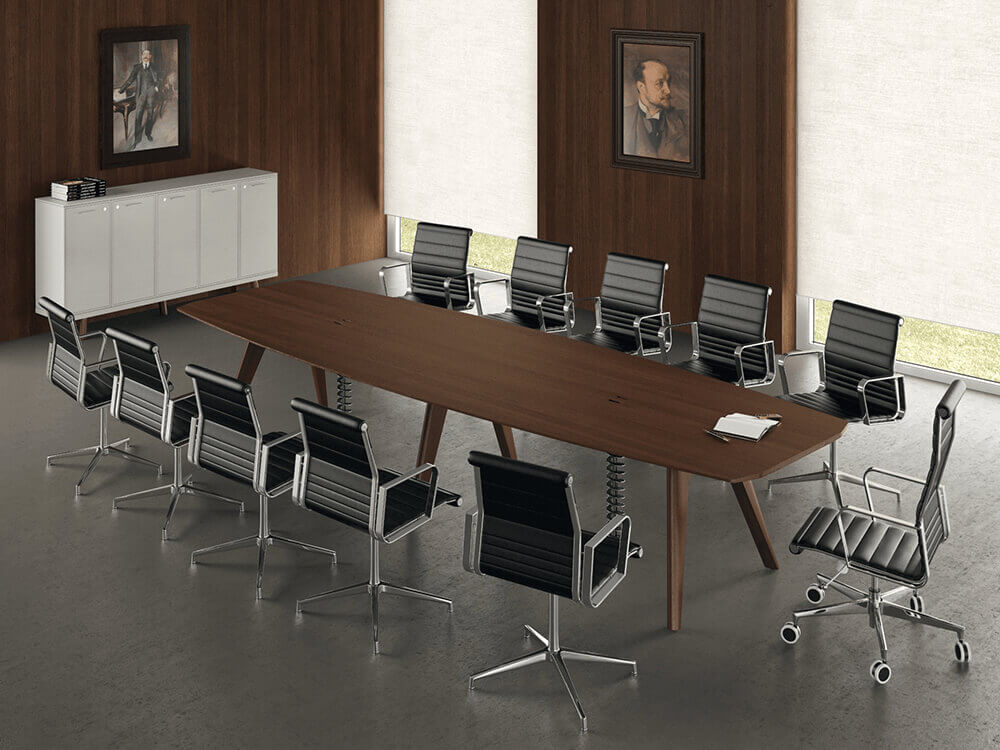 Reine 5 – Barrel Shaped Meeting Table main iamge