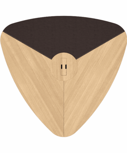 Reine 6 – Barrel and Rounded Corner Shape Meeting Table 12