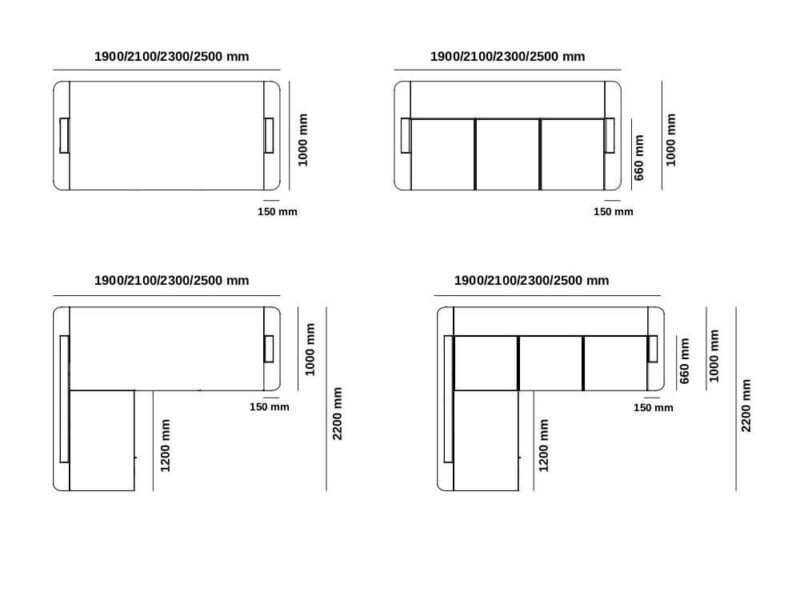 Xenophon - Wood Veneer Luxurious Executive Desk with Return Pedestal, Modesty Panel and Leather Inlay Size Img