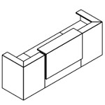 L3050 x D880 x H1165