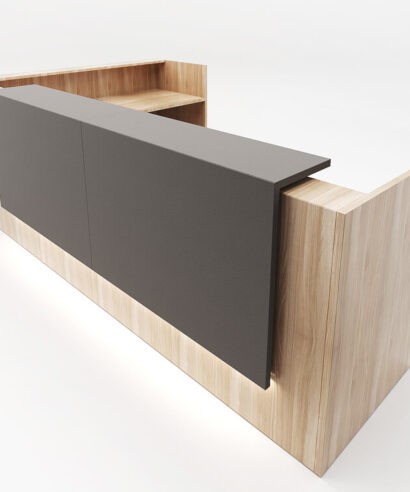Zack 7 - L Shaped Reception Desk with Overhang Panel 06 img