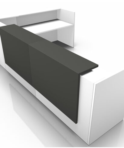 Zack 7 - L Shaped Reception Desk with Overhang Panel 07 img