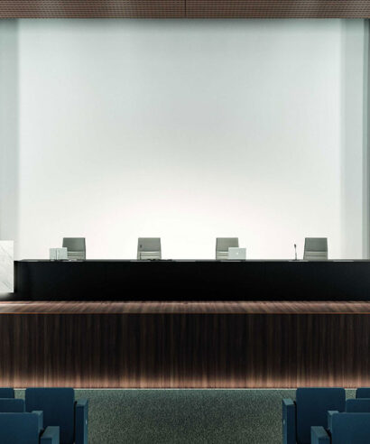 Lenny 1- Reception Desk with Printed Glass Overhang Panel 06 img