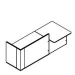 Desk with DDA Access Unit