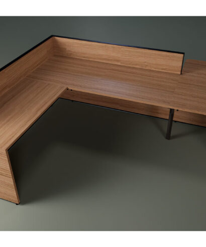 Oriaa 2 - Lacquered Reception Desk with Return and DDA Access Unit-07- Img