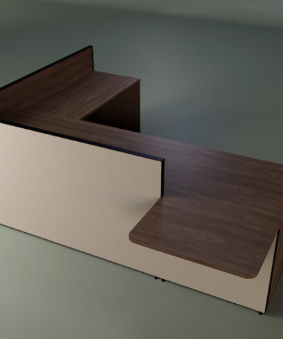 Oriaa 2 - Lacquered Reception Desk with Return and DDA Access Unit-08- Img