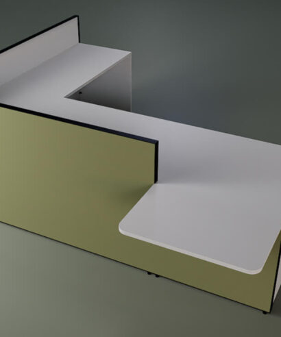 Oriaa 2 - Lacquered Reception Desk with Return and DDA Access Unit-10- Img