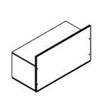 Small Desk with Side Legs