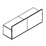 Medium Desk with Side Legs