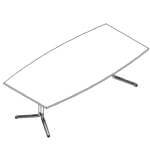 Medium Barrel Shaped Meeting Table (12, 14 Person)