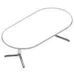 Medium D End Shaped Meeting Table (12, 14 Person)