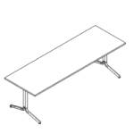 Medium Rectangular Shaped Meeting Table (12, 14 Person)
