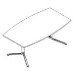 Small Barrel Shaped Meeting Table (6, 8 and 10 Person)