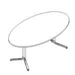 Small Oval Shaped Meeting Table (6,8 Person)