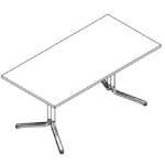 Small Rectangular Shaped Table (4, 6 and 10 Person)