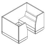 Square Close Pod (L2200 x D1520 x H1360 mm)