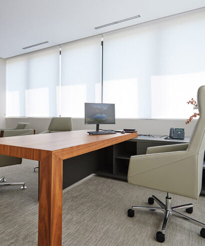 Talon – Modern Executive Desk with Credenza Unit and Optional Modesty Panel 03 img