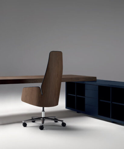 Talon – Modern Executive Desk with Credenza Unit and Optional Modesty Panel 07 img