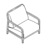 L870 x D830 x H880 (One Seater)