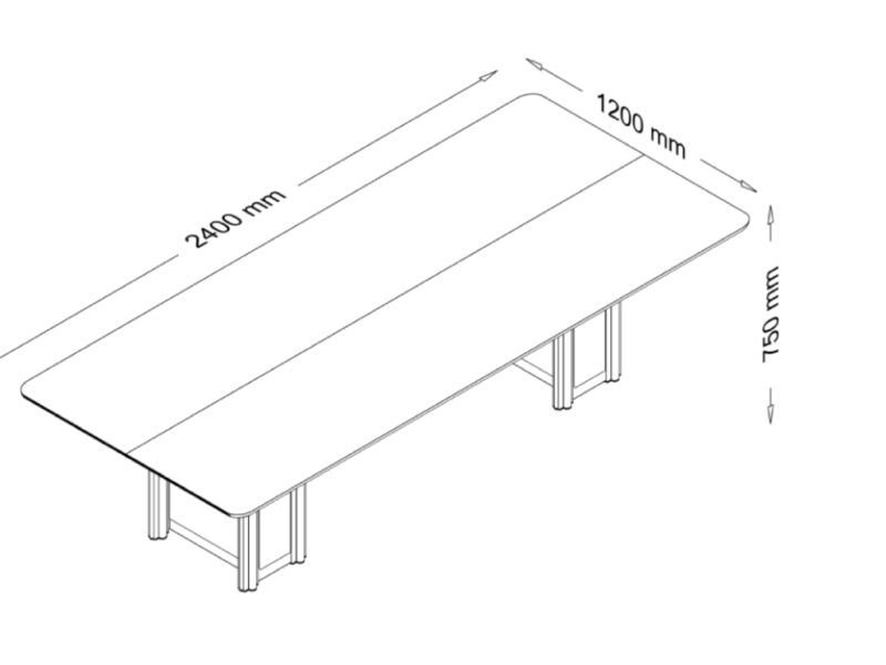 Alice 1 – Classic Square and Rectangular Meeting Table Size img (1)