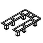 U Shaped Table (10 Persons)