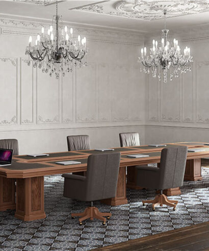 Allyson 2 – Modular Classic Meeting Table