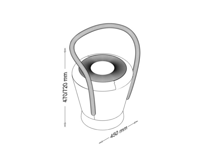 Bellamy - Designer Pouffe Size img