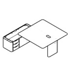 Square Shape Table (6 Persons)