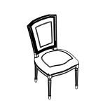 L480 x D570 x H950 (Without Arms)