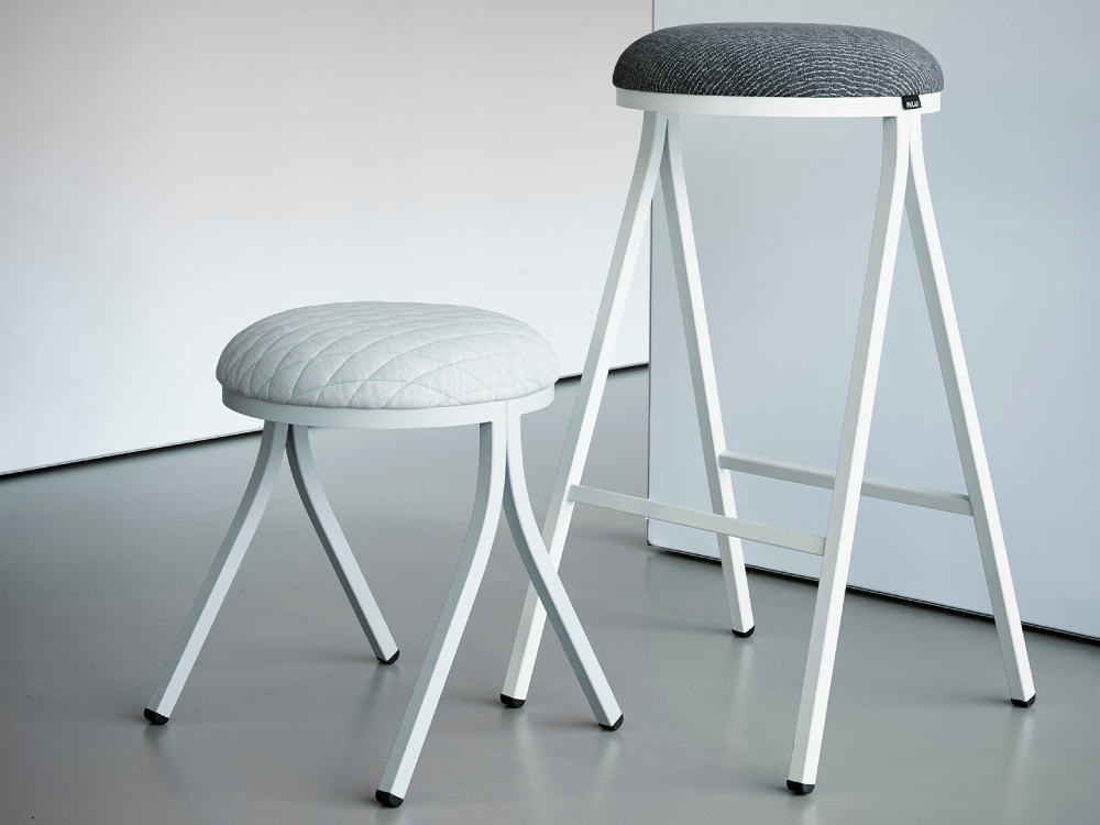 Dion – Upholstered Bar Stool with Metal Frame 01 Dion – Upholstered Bar Stool with Metal Frame 01