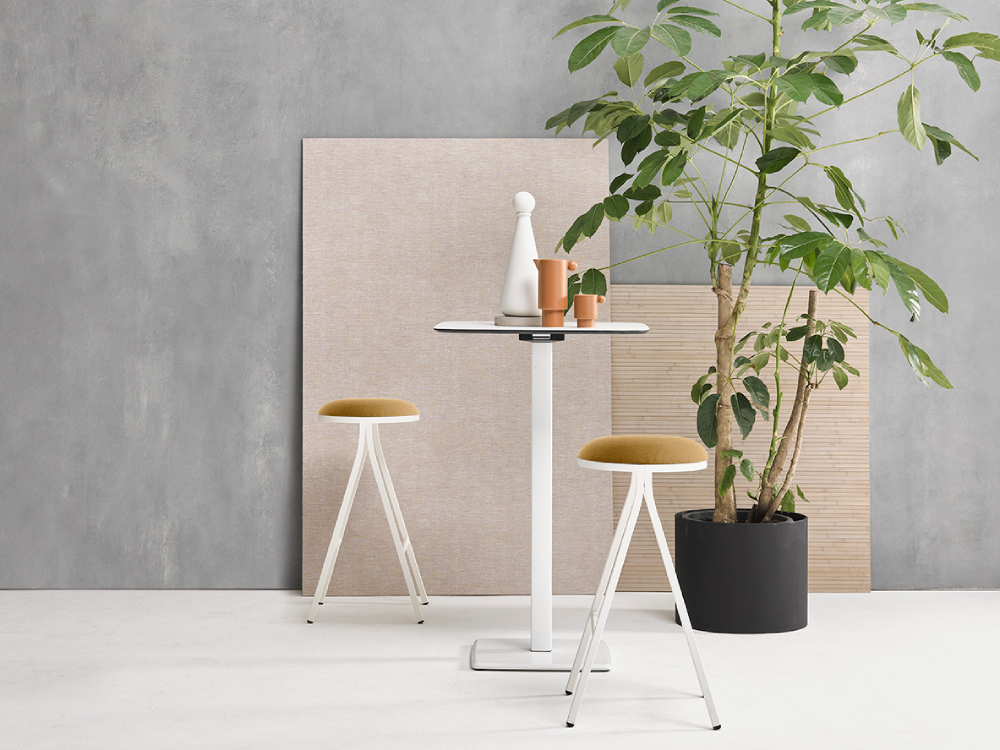 Dion – Upholstered Bar Stool with Metal Frame Main Image Dion – Upholstered Bar Stool with Metal Frame Main Image