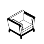 L930 x D850 x H740 (One Seater)