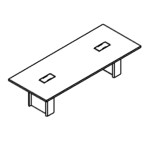 Small Rectangular Shape Table (8 and 10 Persons)