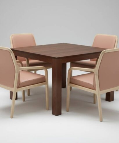 Ingrid 2 - Classic Multi-purpose Chair With Wood Finish Frame 01 Img