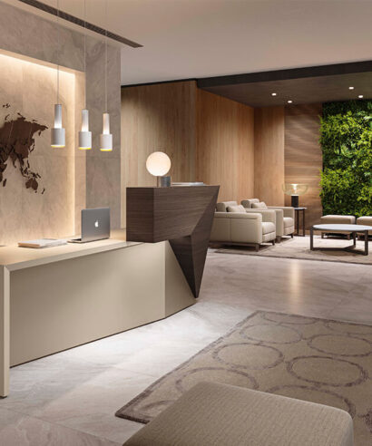 Naira - Reception Desk With Overhang Panel and Ambient Lighting LED 03img