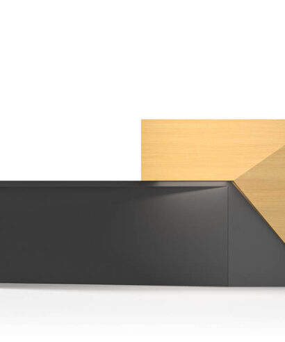 Naira - Reception Desk With Overhang Panel and Ambient Lighting LED 08 img