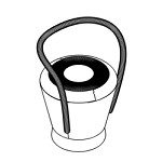 Ø 450 x H720 (with Frame)