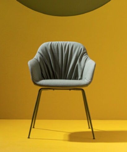 Dilmunite - Super Soft Armchair with Four and Sled Leg-04
