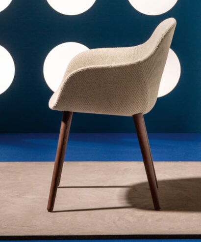 Dilmunite - Super Soft Armchair with Four and Sled Leg-06