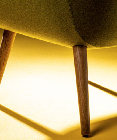 Dilmunite - Super Soft Armchair with Four and Sled Leg-08