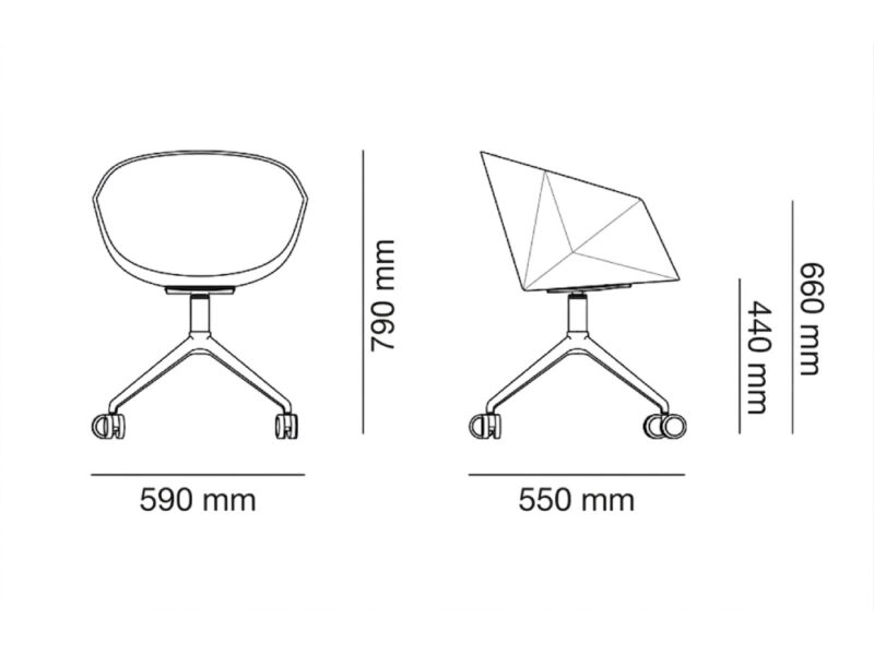 Levine – Armchair with Multitype Leg-Size