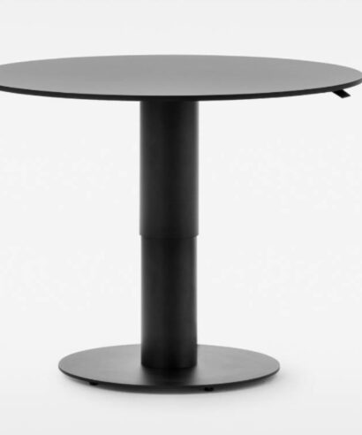 Flora - Round Shape Height Adjustable Meeting Table 02 Img
