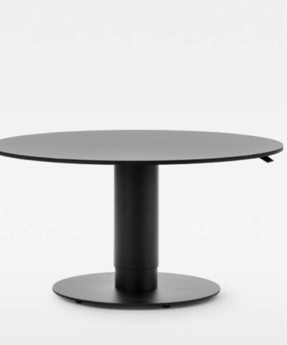 Flora - Round Shape Height Adjustable Meeting Table 03 Img