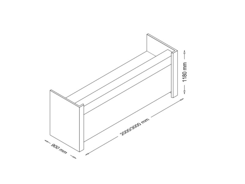 Franca reception desk size img