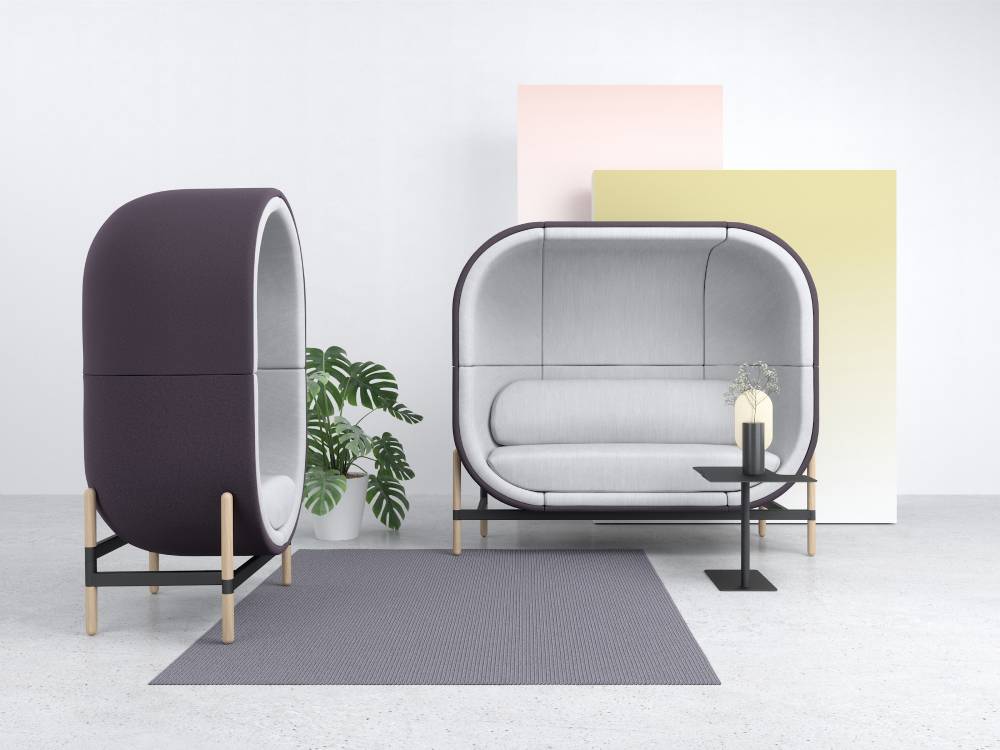 Capria - Comfortable Private Pods for Breakout Area 01 Capria Comfortable Private Pods for Breakout Area 01
