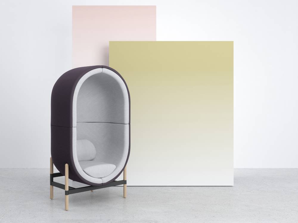 Capria - Comfortable Private Pods for Breakout Area 02 Capria Comfortable Private Pods for Breakout Area 02